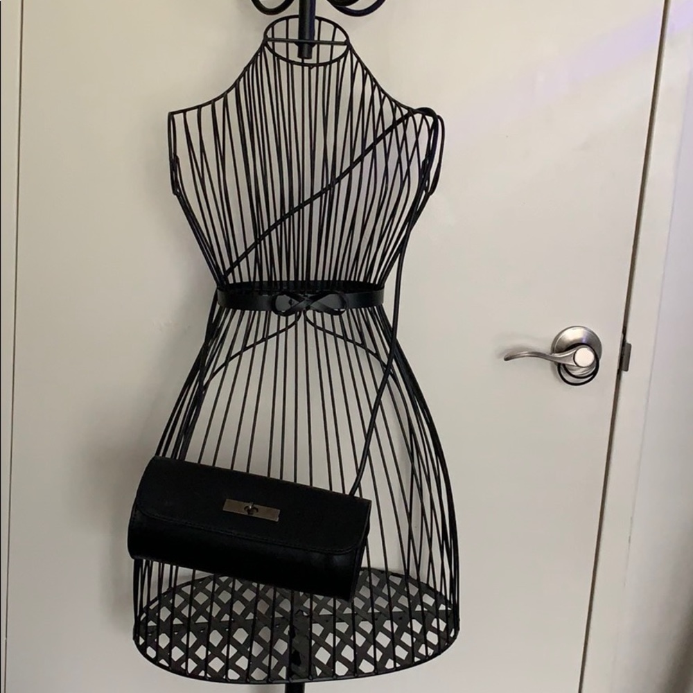 Statement Style tube Handbag bag w rubber handles - Picture 3 of 8